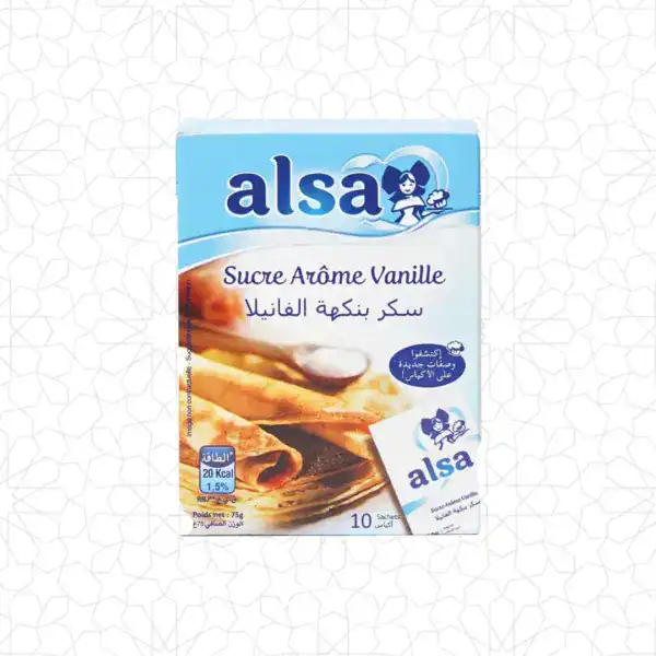 ألسا سكر الفانيلا