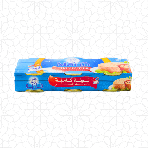تونة بالزيت النباتي
