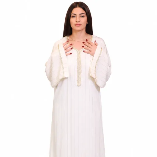 Off-White Elegant Gandora