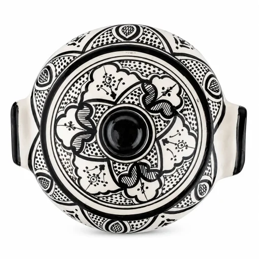 Alternative view of Ceramic Soup Set Black