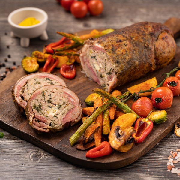 COOKED ROYAL RACK OF LAMB 200G (Slices)