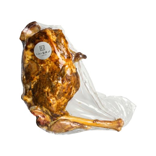 CONFIT LAMB LEG WITH SAUCE