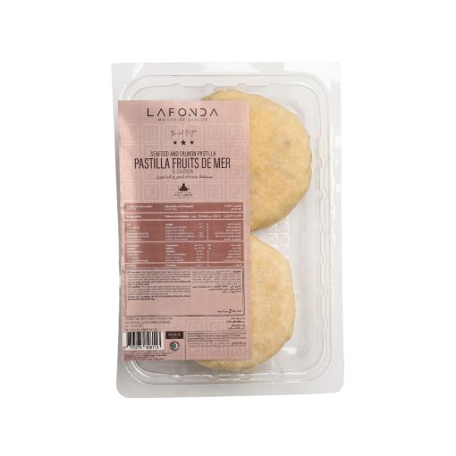 SEAFOOD AND SALMON PASTILLA