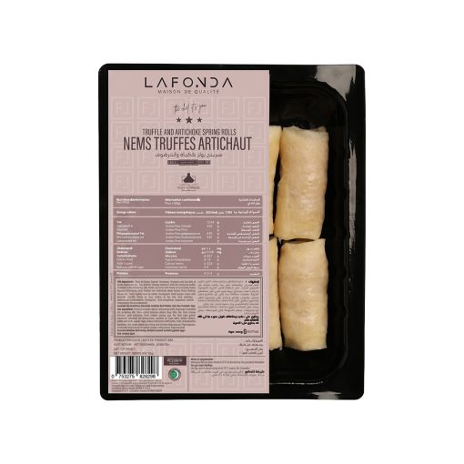 Mini Truffle And Artichoke Spring Rolls